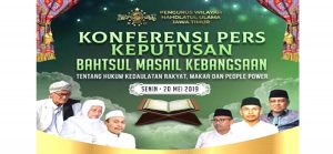 Provokasi Berdalih People Power, PWNU Jatim: Tidak Diperbolehkan