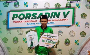 Membanggakan, Santri Blitar Ini Juara di Porsadin Tingkat Nasional