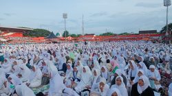 Ribuan Nahdliyin Hadiri Istighotsah Kubro 100 Abad Nahdlatul Ulama Blitar Raya di Stadion Soeprijadi