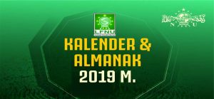 Download Kalender dan Almanak 2019 LFNU Jawa Timur
