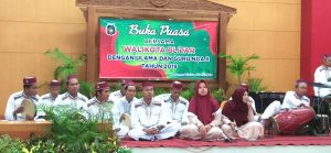 Doa Nabi Saat Ramadhan, Disampaikan Saat Buka Puasa Bersama Walikota Blitar Dengan Ulama dan Guru Ngaji