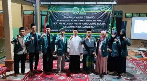 Pelajar NU Sananwetan Peringati Isra’ Mi’raj dan Harlah dengan Takiran, MWC NU : Jaga Shalat Dalam Berkhidmah