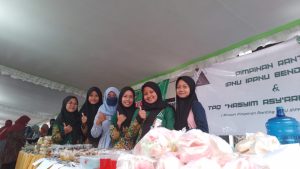 Makin Eksis, Pelajar NU Bendogerit Ikut Bazar UMKM