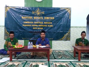 Kaji Persoalan Umat, LBM NU Kota Blitar Rutinkan Bahtsul Masail