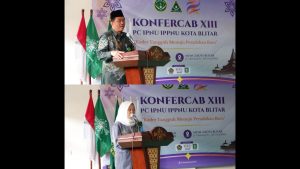 Regenerasi Kepengurusan IPNU-IPPNU, Ketua PCNU & PC IPPNU Kota Blitar, sampaikan ini dalam sambutannya