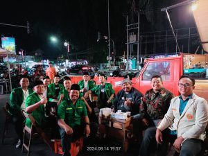 Gerakan Pemuda Ansor Blitar Ikut Kirab Maskot Pilkada 2024
